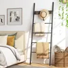 COSTWAY Drabinka na ręczniki 180 x 60 cm, wieszak na Podgląd zdjęcia produktu 7