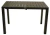 Ausziehtisch 70 x 75 x 117/162 cm Aluminium Grau Produktbild-Vorschau 1