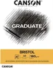 CANSONC400110382 Blocco di studio CANSON GRADUATE BRISTOL, Anteprima dell’immagine prodotto 2