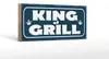 Holzschild Hinweis 27x10cm King of Grill Grillen Produktbild-Vorschau 1