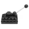 A black jewelry bending tool with a silver lever and black handle is shown against a white background. Produktbild-Vorschau