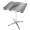 Table de jardin Table de bistrot stable en aluminium Voir les images du produit 5