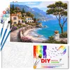 EDIBAZZAR | Peinture par numéros avec cadre, tableau sur Voir les images du produit 4