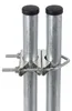 PremiumX 2x Mastschelle Sat Mast Rohr Doppelschelle Produktbild-Vorschau 5