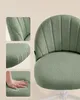 SONGMICS Schminkstuhl, Bürostuhl, Teddy-Fleece-Oberfläche, Produktbild-Vorschau 5