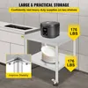 VEVOR Tavolo in acciaio inox 762 x 915 mm Tavolo da cucina Anteprima dell’immagine prodotto 4