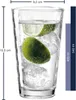 Sklenice na pití Leonardo Optic sada 4 ks, sklenice na vodu Náhled obrázku produktu 7