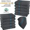 10er Set Gästetücher Handtücher Duschtücher Badetücher Produktbild-Vorschau 1