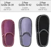 ONVAYA® ABS Gästepantoffel | no drama LLAMA | 6er Set | Produktbild-Vorschau 3