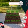 KOTARBAU® Zahradní schodové vyvýšené záhony 120 x 120 x 36 Náhled obrázku produktu 8