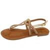 Lazamani : Sandales plates, tongs, chaussures de plage. Voir les images du produit 3