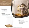 HMF Vitrine, Acryl, glasklar, 14 x 14 x 22 cm, mit Staub- Produktbild-Vorschau 2