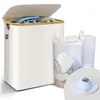 VOUNOT® Wäschekorb mit Deckel & Wäschesäcke 145L, Faltbarer Produktbild-Vorschau 8