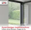 Grafner Insektenschutz Fenster 130 x 150 cm, ohne Bohren Produktbild-Vorschau 2