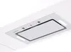 A white range hood is installed in a white ceiling. Náhľad obrázku produktu