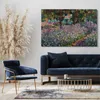 Leinwandbild (80x60cm): Claude Monet - Des Künstlers Garten Produktbild-Vorschau 2