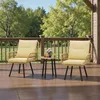 Set di mobili da giardino BEALIFE da 3 pezzi per balcone e Anteprima dell’immagine prodotto 7