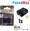 1x PoundMax 2CR-P2 6V Lithium Batterien Fotobatterie hohe Produktbild-Vorschau 1