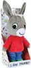 A plush toy donkey in its packaging. Produktbild-Vorschau