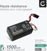 CELLONIC 2x Batterie pour Drone compatible avec Parrot Voir les images du produit 2