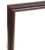 A close-up view of the corner of a wooden picture frame. Produktbild-Vorschau