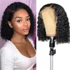 Krátké Bob paruky Deep Wave Rose Net paruky Krátké kudrnaté Náhled obrázku produktu 3