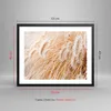 Gerahmtes Poster - Schwarzer Rahmen - Gras Boho Licht - Produktbild-Vorschau 5