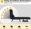 Rozkladacie kreslo na spanie COSTWAY 4 v 1, rozkladacia Náhľad obrázku produktu 4
