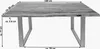 SIT Baumkante-Esstisch 140 x 80 cm | Tischplatte Akazie Produktbild-Vorschau 2