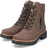 Rieker Schnürstiefeletten Damen 31383736393232 Braun 39 EU Produktbild-Vorschau 22