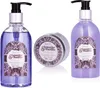 BRUBAKER Bade-Geschenkset Lavendel Vanille mit Deko Produktbild-Vorschau 3
