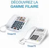 Alcatel TMAX 70 Telefono analogico/DECT Identificatore di Anteprima dell’immagine prodotto 9