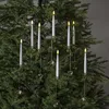 Star Trading 003-44 Candele a stelo LED "Flame", 8 pezzi Anteprima dell’immagine prodotto 2