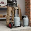Relaxdays Transportwagen für Gasflaschen, für 3 & 5 kg Produktbild-Vorschau 2