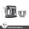 Karaca Mastermaid Chef Pro Doppelgriff Standmixer 1500 W, Produktbild-Vorschau 7