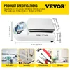 VEVOR Presná váha 5000g 0,01g Vysoko presná digitálna Náhľad obrázku produktu 7