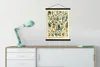 MuchoWow® Textilposter Blumen - Pflanzen - Vintage - Produktbild-Vorschau 3