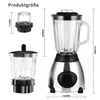 Standmixer 2000W, Edelstahl Silber, 1,5L Glasbehälter, Produktbild-Vorschau 4