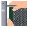 Noor - PVC-Zaunblende steingrau, 103077 Produktbild-Vorschau 4