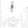 Lampa ścienna akrylowa metalowa lampa ścienna LED Podgląd zdjęcia produktu 8