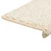 vidaXL Podložky na schůdky 15 ks 65x21x4 cm Bílá Náhled obrázku produktu 4