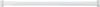 A white telescopic shower rod against a white background. Produktbild-Vorschau