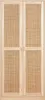 sweeek - Kleiderschrank mit Rattan-Geflecht und Holzdekor, Produktbild-Vorschau 2
