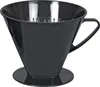 Kaffeehandfilter 1x6 mit 2 Lchern schwarz Produktbild-Vorschau 3