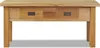 vidaXL Flurbank, massief teakhout, 90 x 30 x 40 cm Productafbeelding-voorbeeld 1