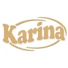 The image shows the brand name 'Karina' in a stylized font, enclosed within an oval shape. Produktbild-Vorschau