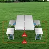Klapp-Tisch Mit Koffer-Tragegriff Für Camping Und Garten Produktbild-Vorschau 8