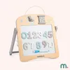 Tableau en bois pour enfants Mamabrum 2 en 1 – Tableau Voir les images du produit 6