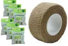 6er Set Selbsthaftende Bandage 2,5 cm x 4,5 m Beige 2,5 cm Produktbild-Vorschau 2