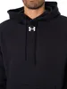 Under Armour Ua Rival Fleece Hoodie-Schwarz 1379757-001__XL Produktbild-Vorschau 13